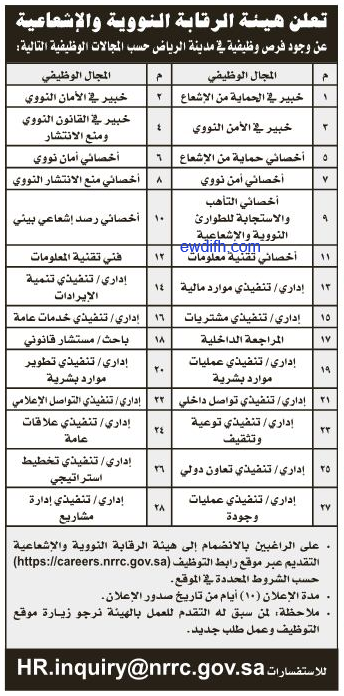 الرقابة النووية هيئة اخبار مصر